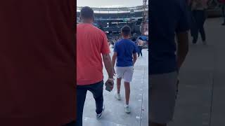 Metlife stadium coldplay concert walking in to general admission [upl. by Eelime]