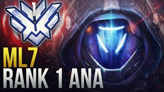 WHY ML7 IS THE RANK 1 ANA GOD  Overwatch Montage [upl. by Meid]