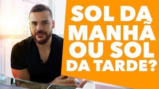 SOL DA MANHA OU DA TARDE  COMO DESCOBRIR [upl. by Rennerb]