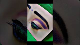 Glam Season💜💖 eye makeup💅makeup eyemakeup makeover eyeshadowpalette [upl. by Elleinwad440]