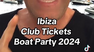 Club Tickets Ibiza 2024 [upl. by Blackwell]