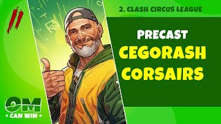 Blood Bowl 2  Precast Clash Circus League Holy Saints vs Cegorach Corsairs  Lets Play Season3 [upl. by Loos]