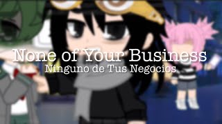 None of Your Business  Gacha Club  MhaBnha  Abused Deku AU  Read Desc [upl. by Anialad]