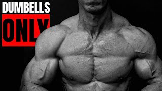 How to Build quotPERFECTquot Shoulders DUMBBELLS ONLY [upl. by Ik275]