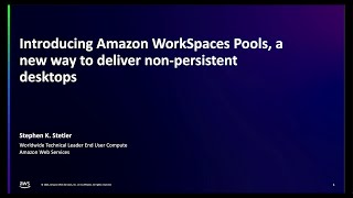 Getting started with Amazon WorkSpaces Pools  Amazon Web Services [upl. by Akemihs838]