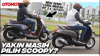 NEW GENIO 2022 vs SCOOPY LEBIH MURAH JUTAAN RUPIAH PILIH MANA l Otomotif TV [upl. by Darnall]