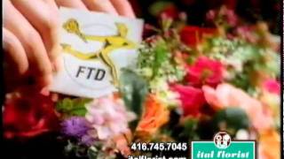 Ital Florist FTD Valentines Commercial  Archive [upl. by Ahsa889]