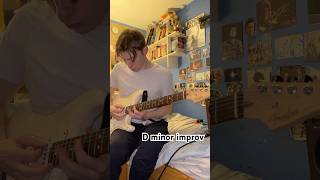 D minor improv feat Pignose amp guitar fender [upl. by Arahsak]