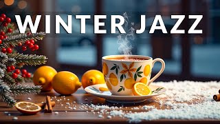 Positive Winter Jazz Music ☕ Happy Bossa Nova amp Relaxing Jazz Instrumental Music for Good Day [upl. by Niamart]