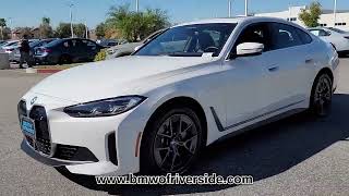 USED 2024 BMW i4 EDRIVE40 at BMW of Riverside USED L13464 [upl. by Ingra]