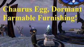 ESO Chaurus Egg Dormant Farmable Furnishing The Reach [upl. by Samal]