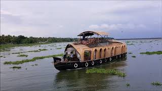 Kumarakom Houseboat Trip  Kerala Backwaters [upl. by Yorled]