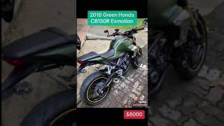 Owners 2018 Green Honda CB150R Exmotion [upl. by Nagaer]