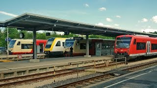 Heimfahrt übers Laucherttal  Riedlingen  Sigmaringen  Kleinengstingen  VT612 amp VT650 [upl. by Buyers]