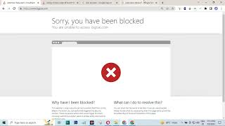 How to Unblock Blocked Websites on Google Chrome 2023  Sorry you have been blocked 2024 [upl. by Niobe]