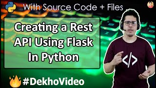 Creating a Rest API Using Flask and Jsonify in Python [upl. by Nestor]