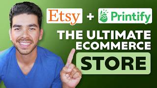 How to Setup an Etsy Ecommerce Store with Printify in 2024 StepByStep Tutorial [upl. by Danice38]