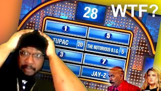 Name the Greatest Rapper of All Time Family Feud Edition Reaction [upl. by Freida]