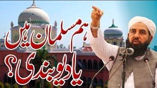 Ham Musalman Han Ya Deobandi Molana Muhammad Ilyas Ghumman Sahib  Important Clip [upl. by Walsh168]