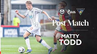 Partick Thistle  21092024  Matty Todd [upl. by Phail]