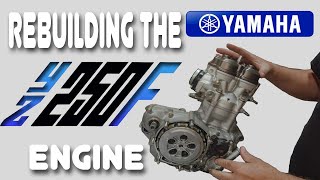 2012 Yamaha YZ250F Engine Rebuild Ep29 [upl. by Noyar539]