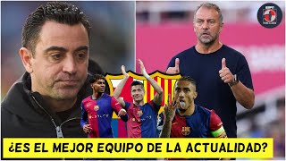 BARCELONA pasó de XAVI a FLICK y muestra su MEJOR VERSIÓN en la CHAMPIONS y LA LIGA  Fuera de Juego [upl. by Llehcnom]