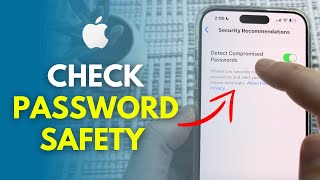 How To Check For Compromised Passwords On iPhone [upl. by Sanfourd]