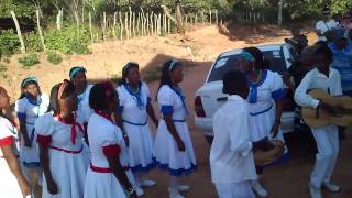 DANÇA DE SÃO GONÇALO NO SITIO PÊGA DE PORTALEGRE RN Pedido da jornada e oferecida Pe Dario [upl. by Toombs197]