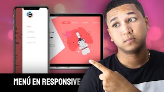 ✅TRANSFORMA TU MENÚ EN RESPONSIVE CON CSS y JS [upl. by Musser765]