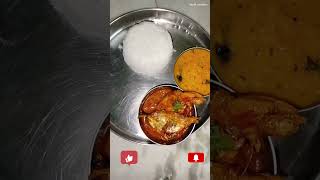 Wednesday Special lunch thaliviralshorts shortsfeed shorts shortsvideo telugu fishthali food [upl. by Eliak114]