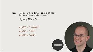 26 Kommandozeilenargumente – infzone Einführung in die Informatik [upl. by Eniawed]