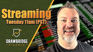 Stock Market Options Trading Ideas  Livestream Tuesday 11 am PST [upl. by Kiersten424]