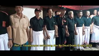 Part 2 Tobalikpapan Mabadong Alm Bp Daud Doallo 9 Mey 2023 [upl. by Neona]