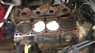 How to clean engine block of old head gasket [upl. by Sal]