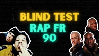 BLIND TEST  RAP FRANCAIS ANNÉES 90s 30 EXTRAITS [upl. by Elfreda]