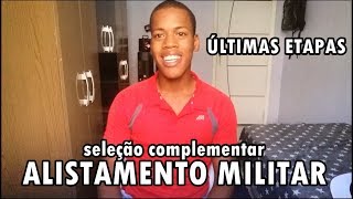 Etapas do alistamento militar  Informações  seleção complementar [upl. by Singband491]