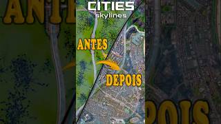 Cidade Toda Planejada CITIES SKYLINES antesDepois Palms [upl. by Suciram]