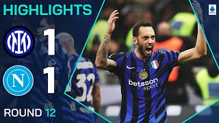 INTERNAPOLI 11  HIGHLIGHTS  Calhanoglu stunner in topofthetable clash  Serie A 202425 [upl. by Nirtak]