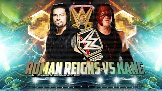 WWE 2K24 ROMAN REIGNS VS KANE GAMEPLAY [upl. by Korry]