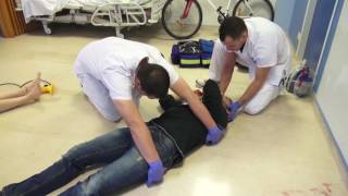 Institut de Formation des Ambulanciers  La simulation dune prise en charge globale dun patient [upl. by Connell]