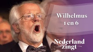 Wilhelmus couplet 1 en 6  Nederland Zingt [upl. by Derk441]