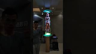 Futuristic Hologram Fan Creates Life in Stunning Light Show shorts [upl. by Anifad]