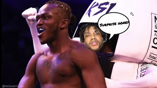 YourRAGE reacts to Niko Omilana SNEAKING into KSI’s boxing match [upl. by Coats445]