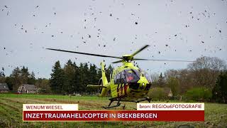 Inzet Traumahelicopter in Beekbergen [upl. by Nace]