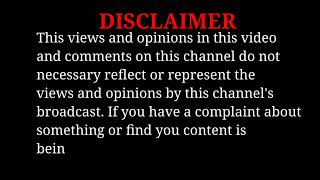 Disclaimer for YouTube video [upl. by Dearr572]