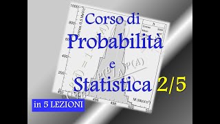 Corso di probabilità e statistica descrittiva LEZIONE 2 [upl. by Leunamesoj927]