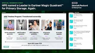 HPE Named a Leader in Gartner Magic Quadrant™ for Primary Storage Again [upl. by Ayanad]