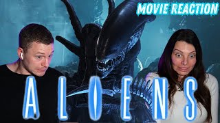 ALIENS  is A BRILLIANT Sequel  MOVIE REACTION  First time watching [upl. by Pentheas106]