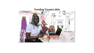 Trending Trousers Silhouettes 2024 [upl. by Yemaj600]