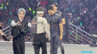 KCON LA 2023  Taemin Move  Criminal  Farewell WayV Monsta X Taeyong View from the Cheap Seats [upl. by Hubey152]